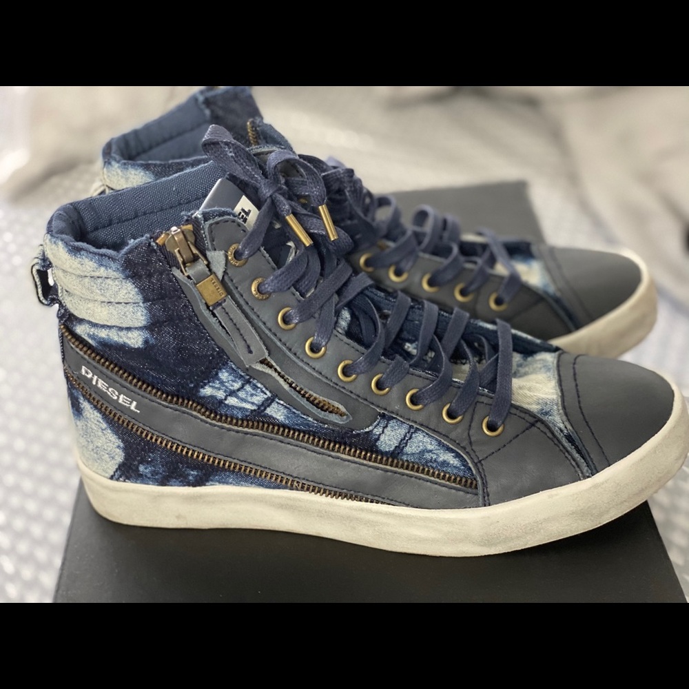 Diésel Men shoes size 8 solo se uso 1 sola ves
